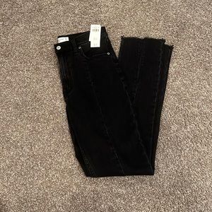 Abercrombie & Fitch the skinny high rise black jeans